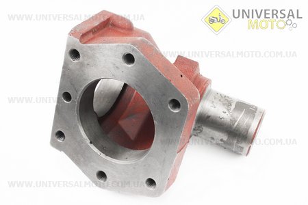 Корпус вертикального вала переднього моста, лівий DongFeng 240/244. Китай (Запчастини на мінітрактор Донг Фенг / UM6153-V67)