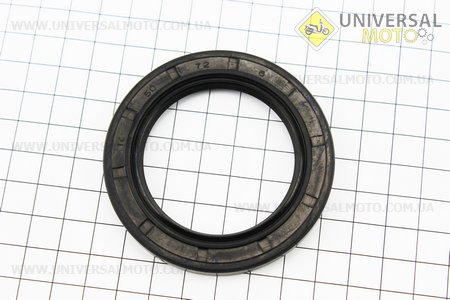 Сальник переднього мосту 50x72x8 DongFeng. Китай (Запчастини на мінітрактор Донг Фенг / UM6153-V72)