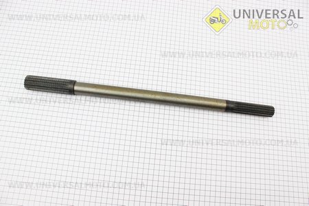 Вал карданный приводной длинной 505мм, Z=15/19 Foton 244, Jinma 244/264. Китай (Минитрактор Foton и Минитрактор Jinma / UM6170-V04)