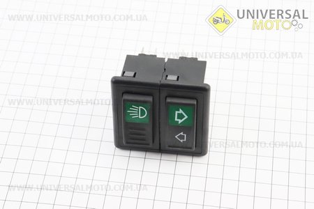 Кнопка переключения поворотов, света Foton 244, ДТЗ 244, Jinma 244/264. Китай (Минитрактор Foton и Минитрактор Jinma / UM6170-V30)