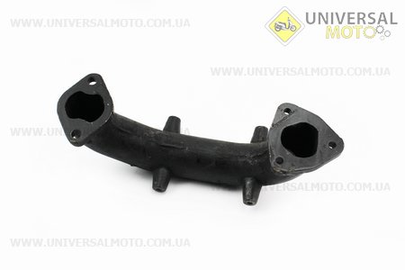 Коліно глушника поворотний Foton 244, ДТЗ 244, Jinma 244/264. Китай (Запчастини на мінітрактор Foton / UM6170-V31)