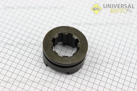 Муфта блокування диференціалу рухлива Z = 3 нового зразку Foton 244, ДТЗ 244, Jinma 244/264. Китай (Запчастини на мінітрактор Foton / UM6170-V44)