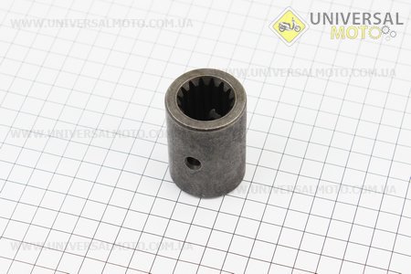 Муфта сполучна валу зчеплення D = 36мм, L = 50мм, Z = 15 Foton 244, Jinma 244/264 (FT250.36.105). Китай (Запчастини на мінітрактор Foton / UM6170-V50)