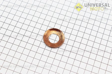 Шайба сателіту переднього мосту мідна d = 17мм, D = 34,5мм Foton 244, Jinma 244/264. Китай (Запчастини на мінітрактор Foton / UM6170-V86)