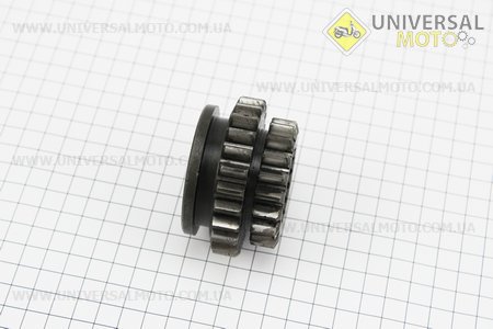 Шестерня 1 і 2 передачі Z = 19/25 Foton 244, ДТЗ 244, Jinma 244/264. Китай (Запчастини на мінітрактор Foton / UM6170-V87)
