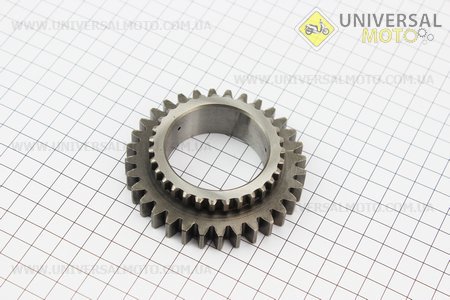 Шестерня 3 передачі Z = 31/32 Foton 244, Jinma 244/264 (250.37.144). Китай (Запчастини на мінітрактор Foton / UM6170-V90)