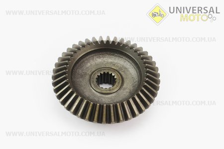 Шестерня конічної передачі переднього мосту велика Z = 42 Foton 244, ДТЗ 244, Jinma 244/264. Китай (Запчастини на мінітрактор Foton / UM6171-V03)