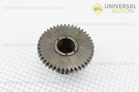 Шестерня підвищеної / зниженої передачі Z = 20/43 Foton 244, ДТЗ 244, Jinma 244/264 (250.37.146). Китай (Запчастини на мінітрактор Foton / UM6171-V05)