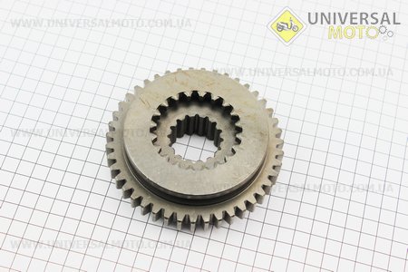 Шестерня підвищеної / зниженої передачі рухуа Z = 43 Foton 244, ДТЗ 244, Jinma 244/264 (250.37.103). Китай (Запчастини на мінітрактор Foton / UM6171-V06)