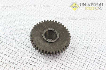 Шестерня приводна роздавальної коробки Z = 28/40 Foton 244, ДТЗ 244, Jinma 244/264. Китай (Запчастини на мінітрактор Foton / UM6171-V11)