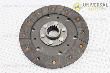 Диск зчеплення основної Foton 240/244 (250.21B.017). Китай (Запчастини на мінітрактор Foton / UM6171-V37)