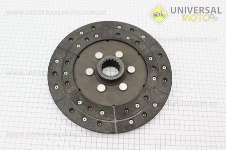 Диск сцепления основной Foton 354/450/454/504, ДТЗ 454/504 (FT400.21B.014). Китай (Минитрактор Foton и Минитрактор Jinma / UM6171-V38)