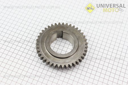 Шестерня 1 передачі відома Z = 39 Foton 354/404 (TE 300.371-04). Китай (Запчастини на мінітрактор Foton / UM6171-V60)