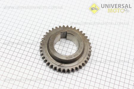 Шестерня 1 передачі відома Z = 39 Foton 354/404 (TE 300.371-04). Китай (Запчастини на мінітрактор Foton / UM6171-V60)