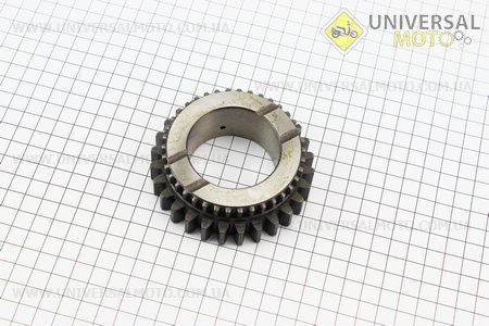 Шестерня 3 передачі Z = 28/38, d = 50мм Foton 354/404 (FT300.37.131a). Китай (Запчастини на мінітрактор Foton / UM6171-V63)