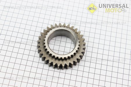 Шестерня 3 передачі відома Z = 31/32 Foton 354/404 (TE 300.371-07). Китай (Запчастини на мінітрактор Foton / UM6171-V64)