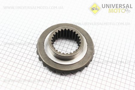 Шестерня переднього мосту конічна Z = 25/23 Foton 354/404 (FT304.31F.138). Китай (Запчастини на мінітрактор Foton / UM6171-V70)