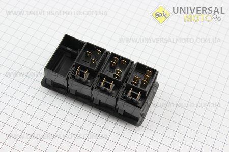 Переключатели приборной доски левые Foton 354/404 (FT300.48D.2.3). Китай (Минитрактор Foton и Минитрактор Jinma / UM6171-V75)
