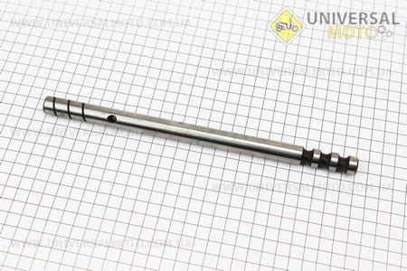 Вісь вилки перемикання 1 і 2 передачі Foton 244, Jinma 244/264 (250.37.186). Китай (Запчастини на мінітрактор Foton / UM6172-V00)