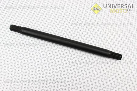 Полуось переднего моста правая длинной 430мм, Z=15/15 Foton 244, Jinma 244/264 (254.31F.151). Китай (Минитрактор Foton и Минитрактор Jinma / UM6172-V06)