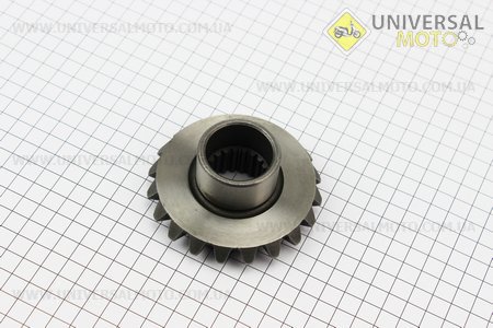 Шестерня дифференциала заднего моста Z=20 Foton 244, ДТЗ 244, Jinma 244/264 (250.37.202). Китай (Минитрактор Foton и Минитрактор Jinma / UM6172-V18)