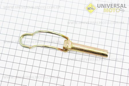 Палець фіксатор нижньої тяги D=12мм, L=55мм, Foton 240/244 (FT250.56.021a). Китай (Запчастини на мінітрактор Foton / UM6172-V36)