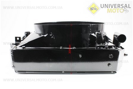 Радіатор L-400; H-550; W-200мм Foton 244, Jinma 244 (TE250.13B.1). Китай (Запчастини на мінітрактор Foton / UM6172-V41)