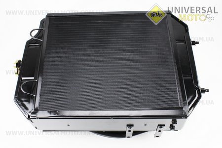 Радіатор L-400; H-550; W-200мм Foton 244, Jinma 244 (TE250.13B.1). Китай (Запчастини на мінітрактор Foton / UM6172-V41)