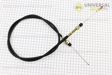 Трос газа Foton (FT650.20.014) (трос 140см; кожух 114см). Китай (Запчастини на мінітрактор Foton / UM6172-V46)
