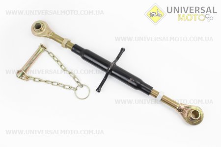 Тяга навісного механізму верхня, L = 52-70 см, d1 = 25мм, d2 = 25 мм, Foton 244, Jinma 244/264. Китай (Запчастини на мінітрактор Foton / UM6172-V50)