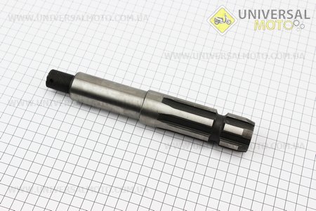 Вал отбора мощности длинной 210мм, Z=6 Xingtai 120/220 (16.37.310). Китай (Минитрактор Xingtai / UM6180-V05)