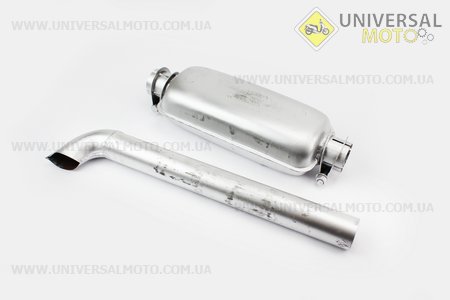 Глушитель в сборе Xingtai 120. Китай (Минитрактор Xingtai / UM6180-V26)