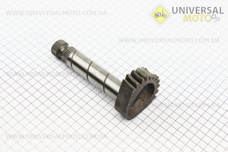 Ось рулевого механизма горизонтальная (старого образца) Xingtai 120/220 (10Т.40.109). Китай (Минитрактор Xingtai / UM6180-V55)