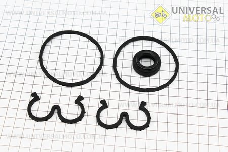 Ремонтний комплект масляного насосу Xingtai 120/220, 4 деталі + сальник 17х30х8 / 10. Китай (Запчастини на мінітрактор Xingtai / UM6180-V67)