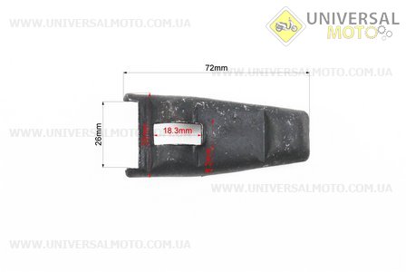 Рычаг выжима сцепления (лапка) Xingtai 120-224 (10.21.105). Китай (Минитрактор Xingtai / UM6180-V69)