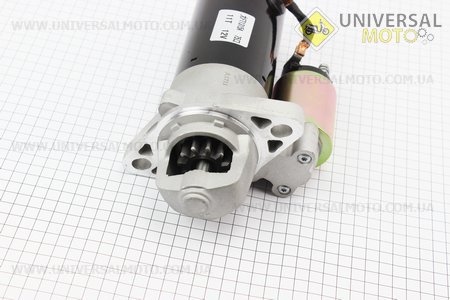 Стартер электрический Z=11, 12V, посадка диаметром 75мм Xingtai 120-160. Китай (Минитрактор Xingtai / UM6180-V78)