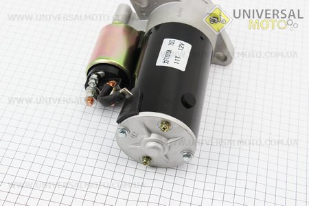 Стартер электрический Z=11, 12V, посадка диаметром 75мм Xingtai 120-160. Китай (Минитрактор Xingtai / UM6180-V78)
