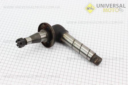 Цапфа поворотна ліва Xingtai 120 (14.31.013). Китай (Запчастини на мінітрактор Xingtai / UM6180-V90)