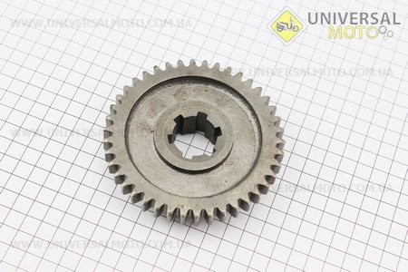 Шестерня 1 і R передачі рухуа Z = 6/42 Xingtai 120/220 (16.37.137). Китай (Запчастини на мінітрактор Xingtai / UM6180-V97)