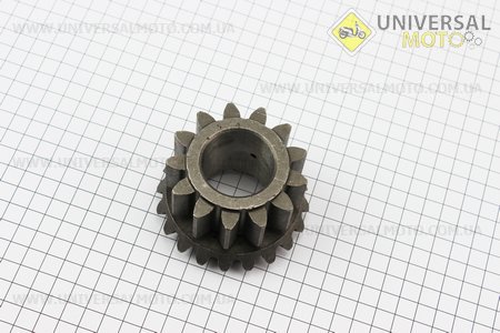 Шестерня правої півосі d = 36мм, Z = 13/20 Xingtai 120 (16.37.308). Китай (Запчастини на мінітрактор Xingtai / UM6181-V18)