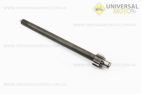 Вал отбора мощности второй длинной 410мм, Z=15/13 Xingtai 224/244 (180.37.327). Китай (Минитрактор Xingtai / UM6181-V23)