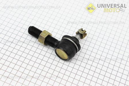 Наконечник рульової М18, М12 ліве різьблення Xingtai 220 (160.31.019). Китай (Запчастини на мінітрактор Xingtai / UM6181-V55)