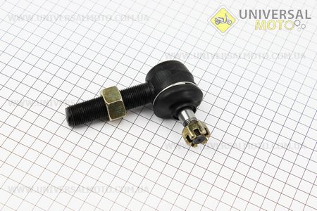 Наконечник рульової М18, М12 ліве різьблення Xingtai 220 (160.31.019). Китай (Запчастини на мінітрактор Xingtai / UM6181-V55)