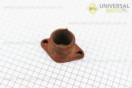 Флянець нижнього патрубка радіатору Xingtai 120 (12А.02.120). Китай (Запчастини на мінітрактор Xingtai / UM6181-V93)