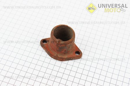 Флянець нижнього патрубка радіатору Xingtai 120 (12А.02.120). Китай (Запчастини на мінітрактор Xingtai / UM6181-V93)