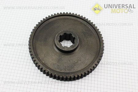 Шестерня відома кінцевої передачі Z = 8/67 Xingtai 224/244 (16.37.153). Китай (Запчастини на мінітрактор Xingtai / UM6182-V00)