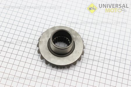 Шестерня диференціалу Z = 20/20 Xingtai 240/244. Китай (Запчастини на мінітрактор Xingtai / UM6182-V02)