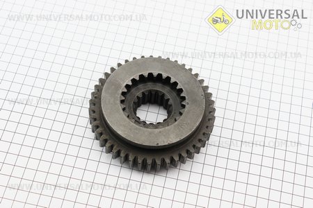 Шестерня диференціалу велика Z = 16/20/43 Xingtai 224/244 (180.37.303). Китай (Запчастини на мінітрактор Xingtai / UM6182-V03)