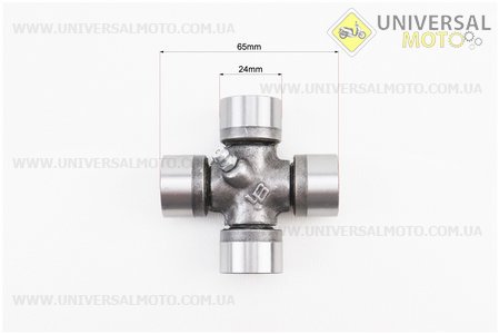 Хрестовина карданного валу 24х65мм. Китай (Запчастини на мінітрактор Xingtai / UM6182-V90)
