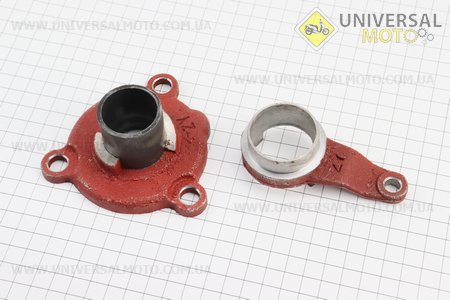 Важіль вичавного підшипнику + опора Xingtai 24B, Shifeng 244, Taishan 24 (12.21.113). Китай (Запчастини на мінітрактор Xingtai / UM6190-V29)